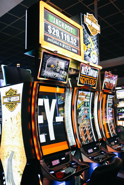 image of slot machine at grand lake casino