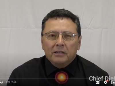 Chief Diebold addressing the nation. sctribe.com