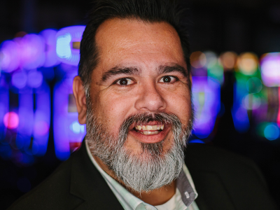 Headshot of Grand Lake Casino leader Tony Gonzalez