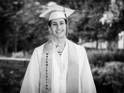image of Bobby Wood in graduation gown