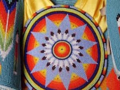 image of beautiful native beads