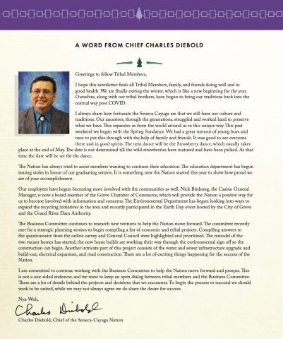 Letter from the Chief - May 2022